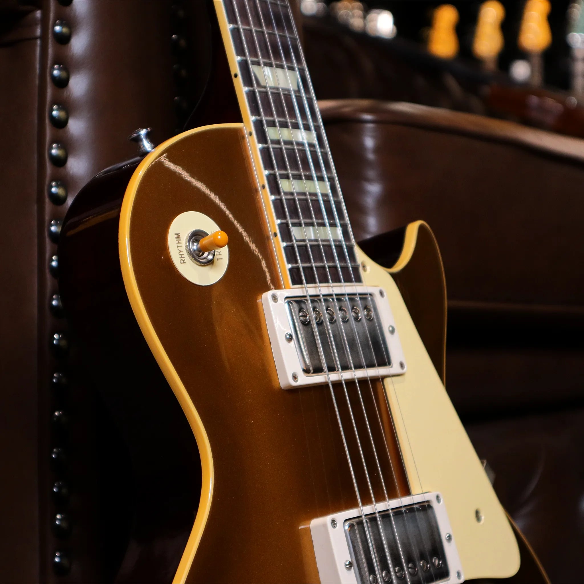 Gibson Custom Shop 1957 Les Paul Reissue (Goldtop w/ Darkback)