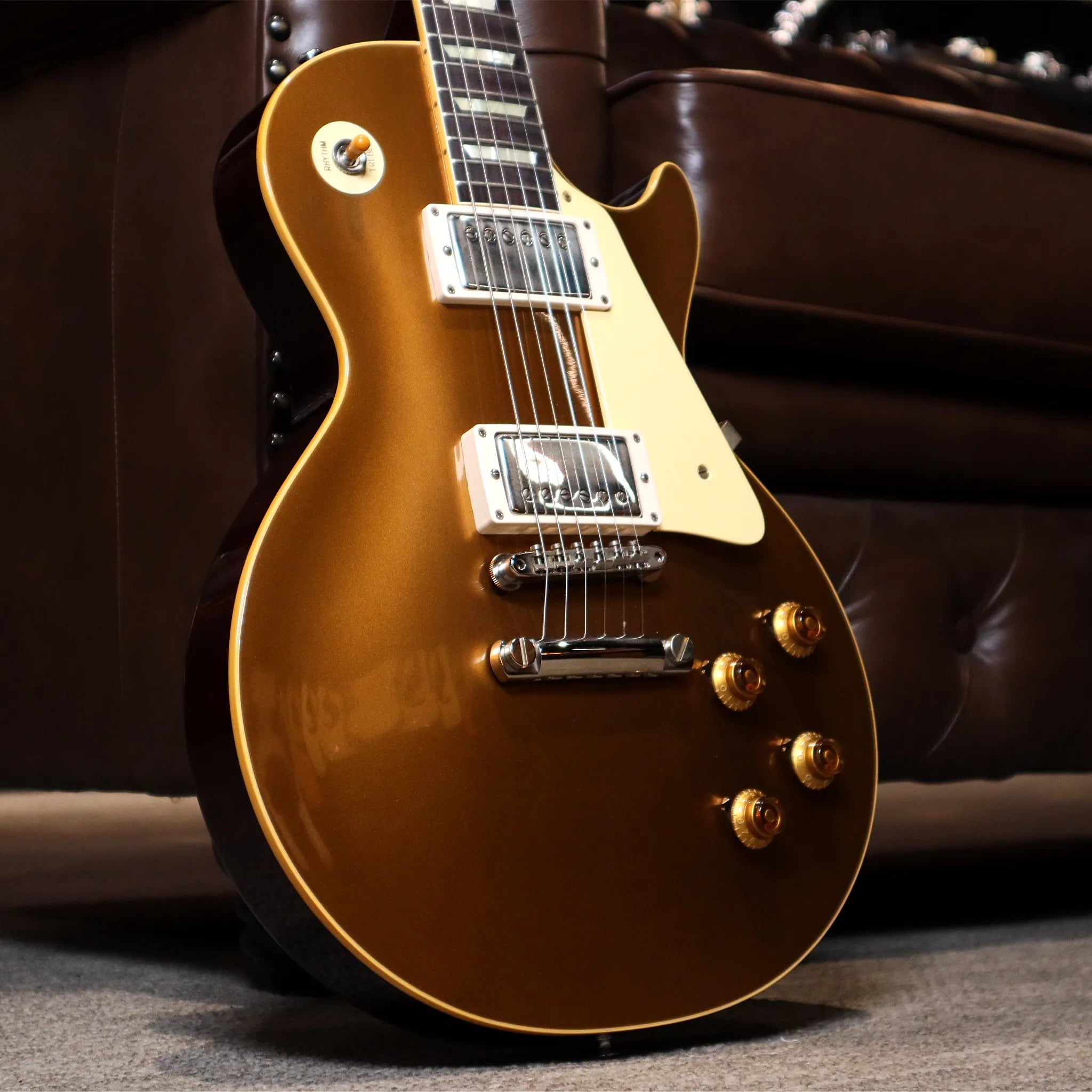 Gibson Custom Shop 1957 Les Paul Reissue (Goldtop w/ Darkback)