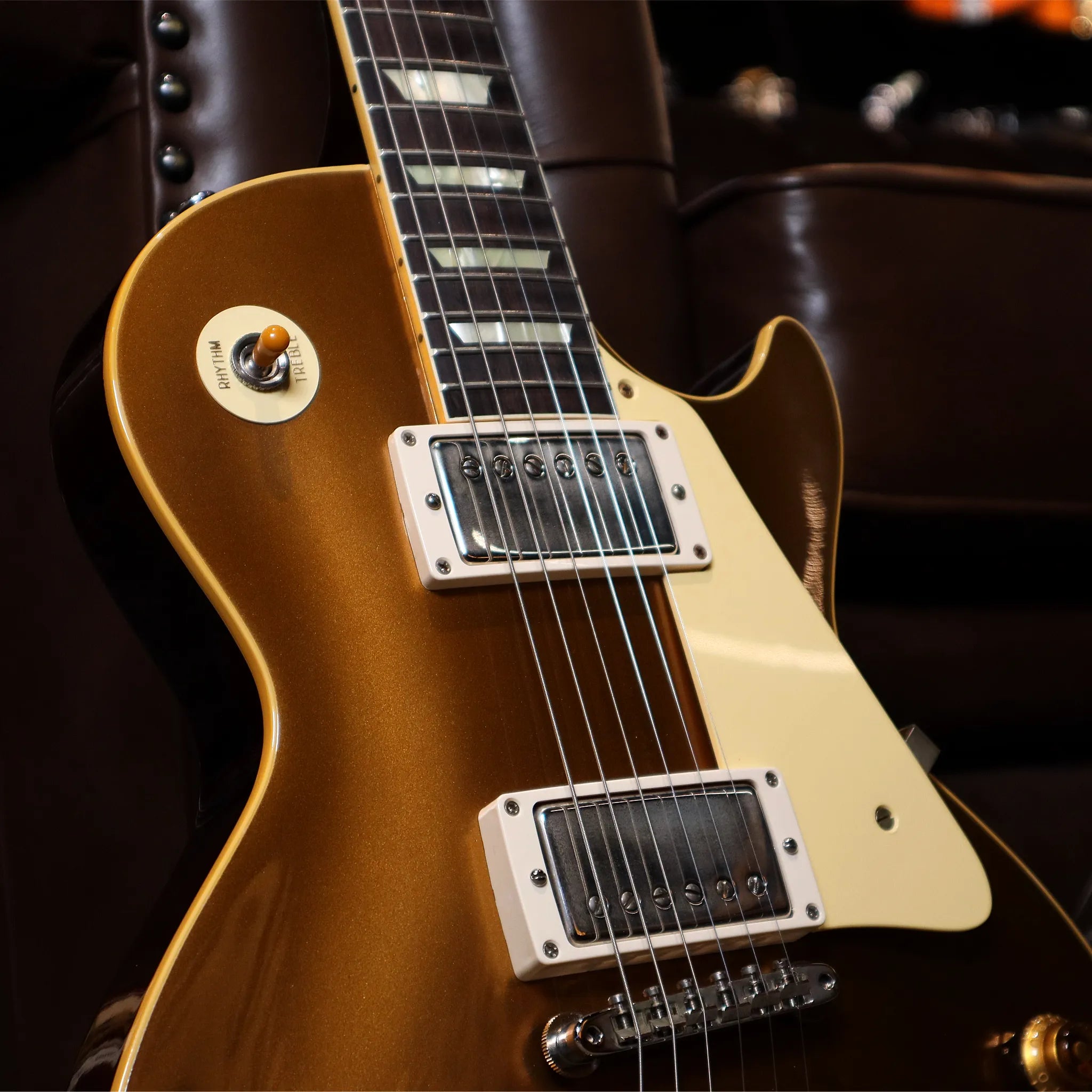 Gibson Custom Shop 1957 Les Paul Reissue (Goldtop w/ Darkback)
