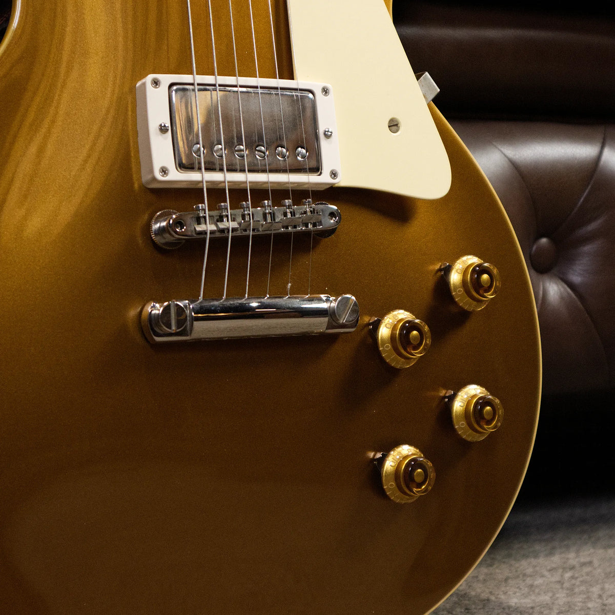 Gibson Custom Shop 1957 Les Paul Reissue (Goldtop w/ Darkback)