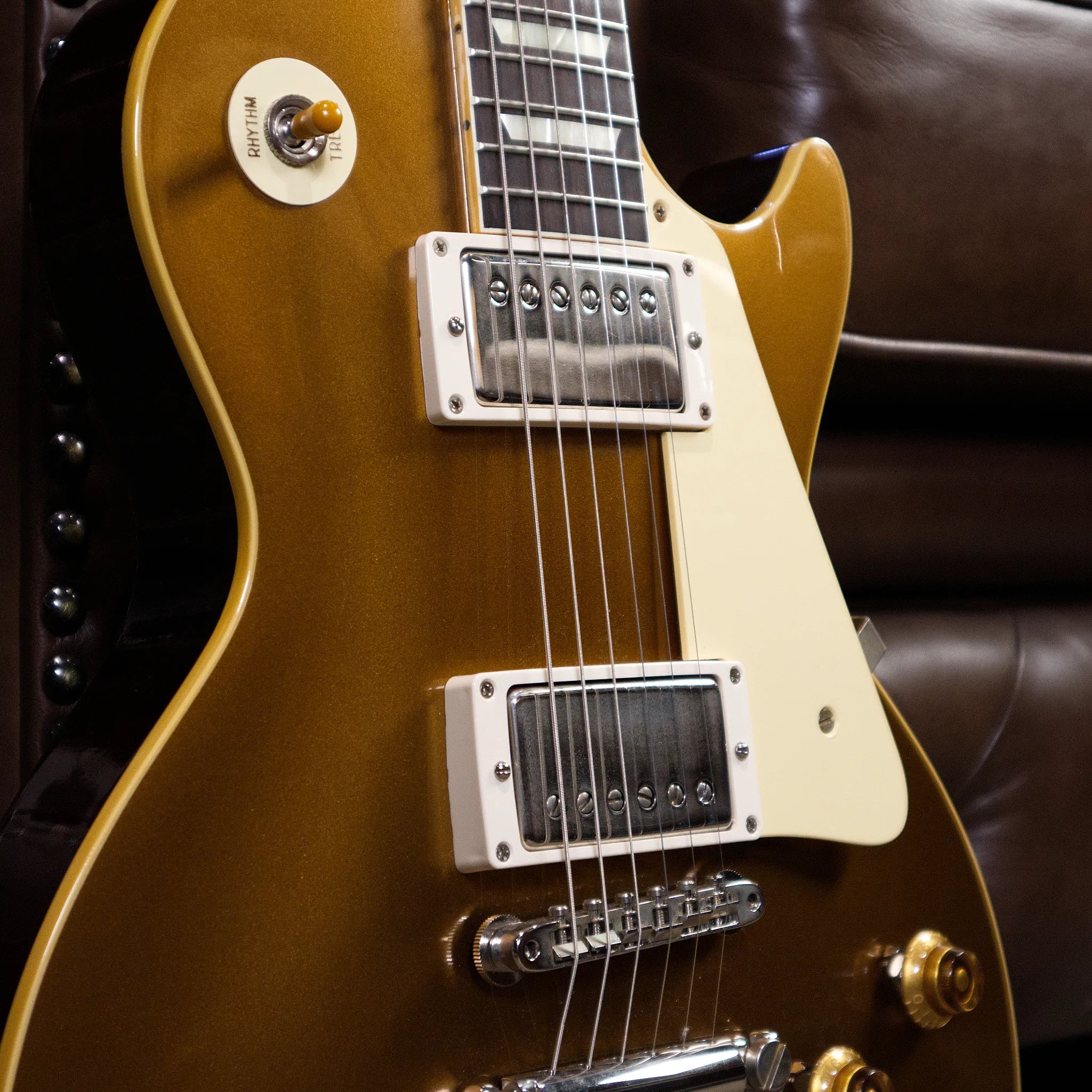 Gibson Custom Shop 1957 Les Paul Reissue (Goldtop w/ Darkback)