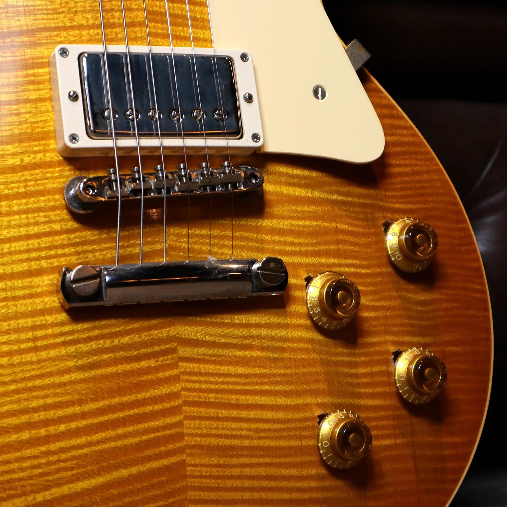 Gibson Custom Shop 1959 Les Paul Standard (Dirty Lemon) Controls