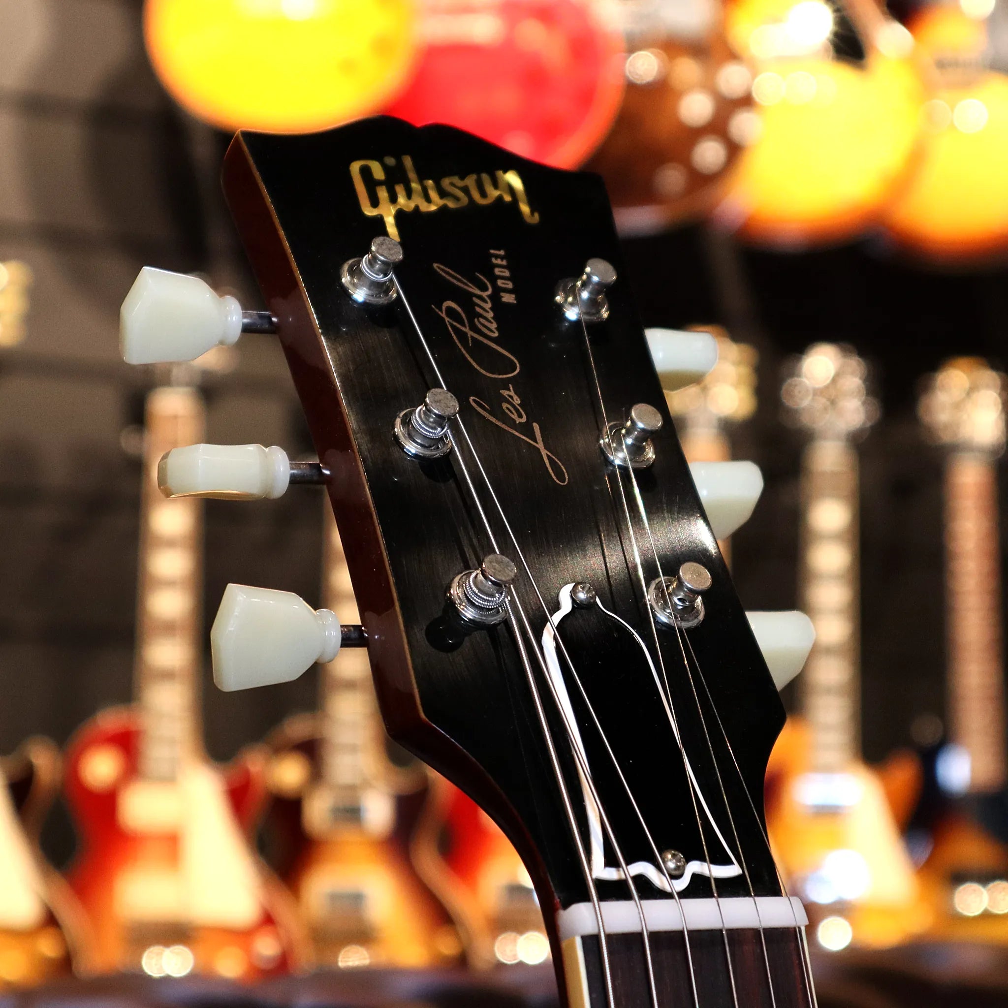 Gibson Custom Shop 1959 Les Paul Standard (Dirty Lemon) Headstock