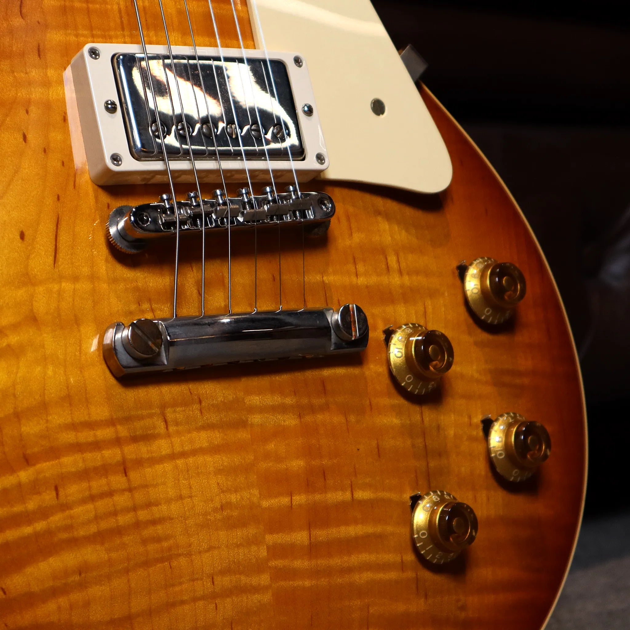 Gibson Custom Shop 1959 Les Paul Standard (Iced Tea Burst) Bridge