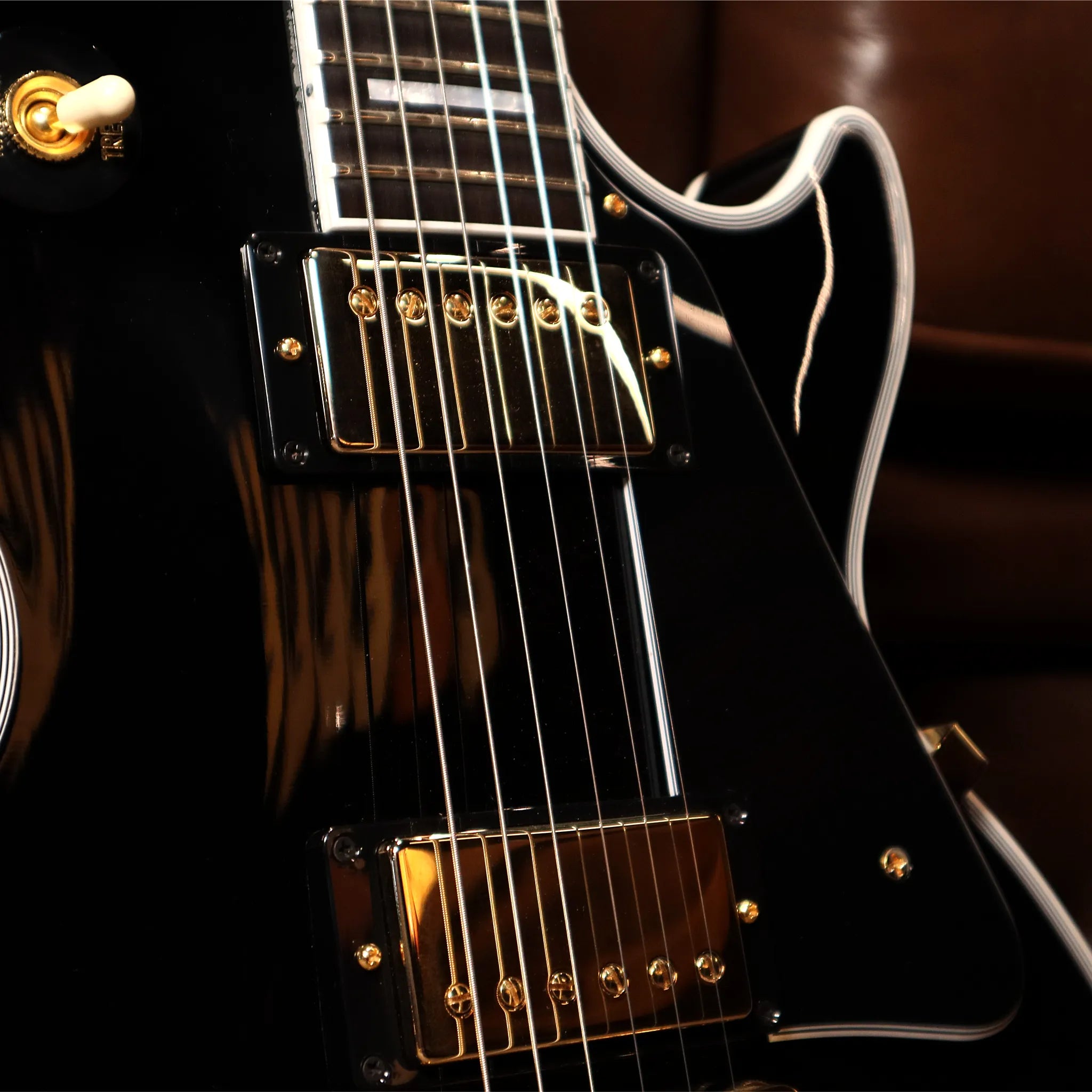 Gibson Custom Shop Les Paul Custom (Ebony) Pickups