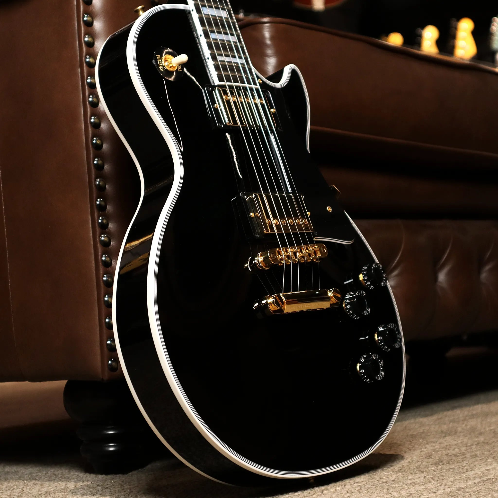 Gibson Custom Shop Les Paul Custom (Ebony) Side