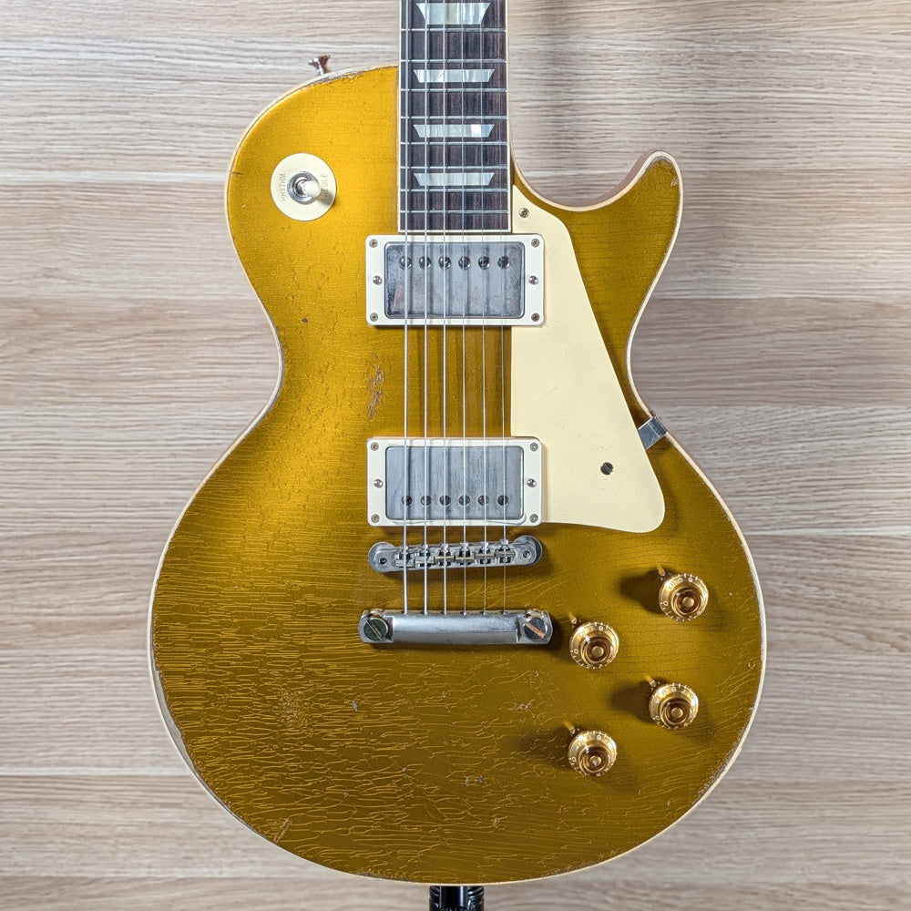 Gibson Custom Shop Murphy Lab 1957 Les Paul Ultra Heavy Aged (Goldtop) ; Gibson Custom Shop Murphy Lab 1957 Les Paul Ultra Heavy Aged (Goldtop) ; Gibson Custom Shop Murphy Lab 1957 Les Paul Ultra Heavy Aged (Goldtop) ; Gibson Custom Shop Murphy Lab 1957 Les Paul Ultra Heavy Aged (Goldtop)