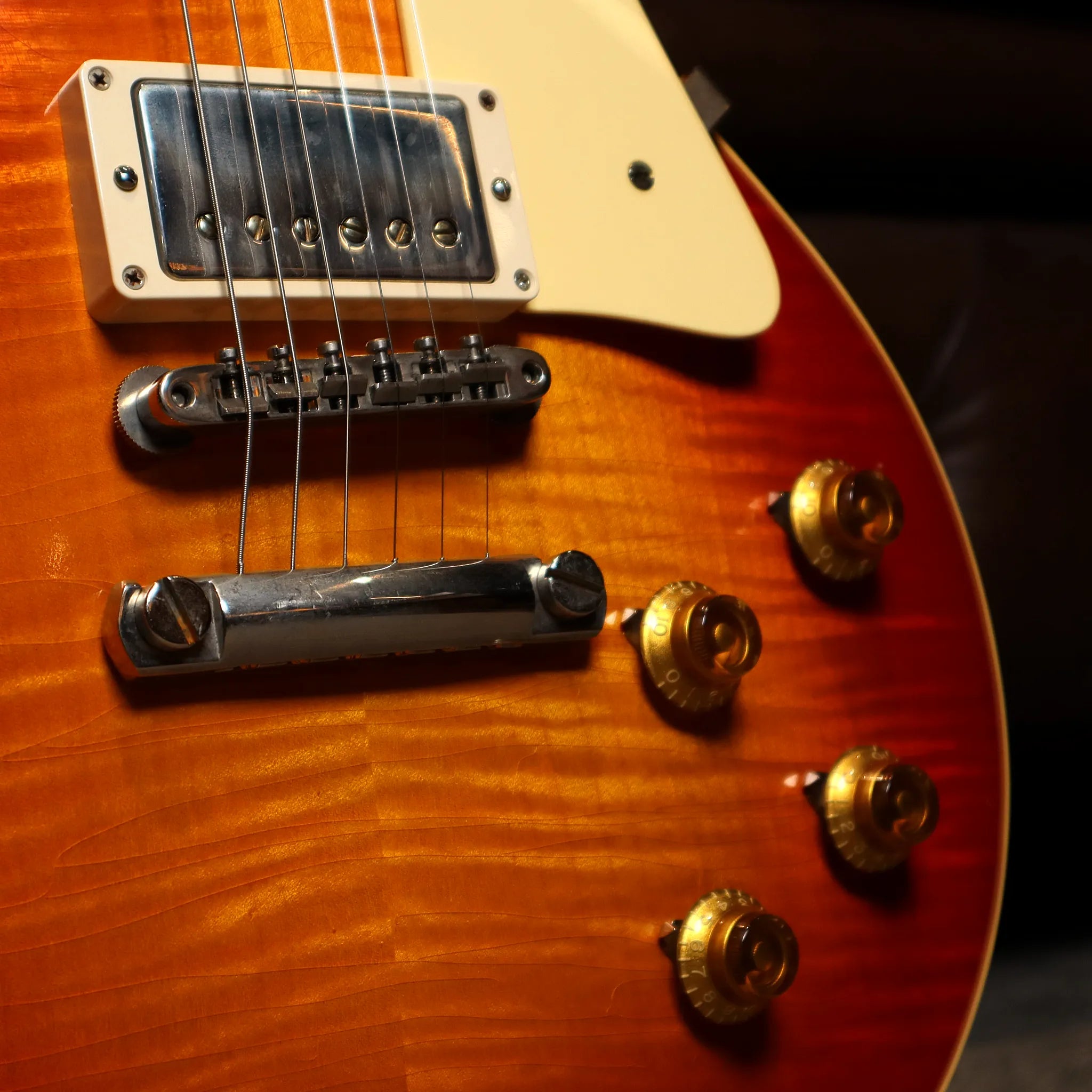Gibson Custom Shop Murphy Lab 1959 Les Paul Standard Ultra Light Aged (Sunrise Teaburst) Bridge