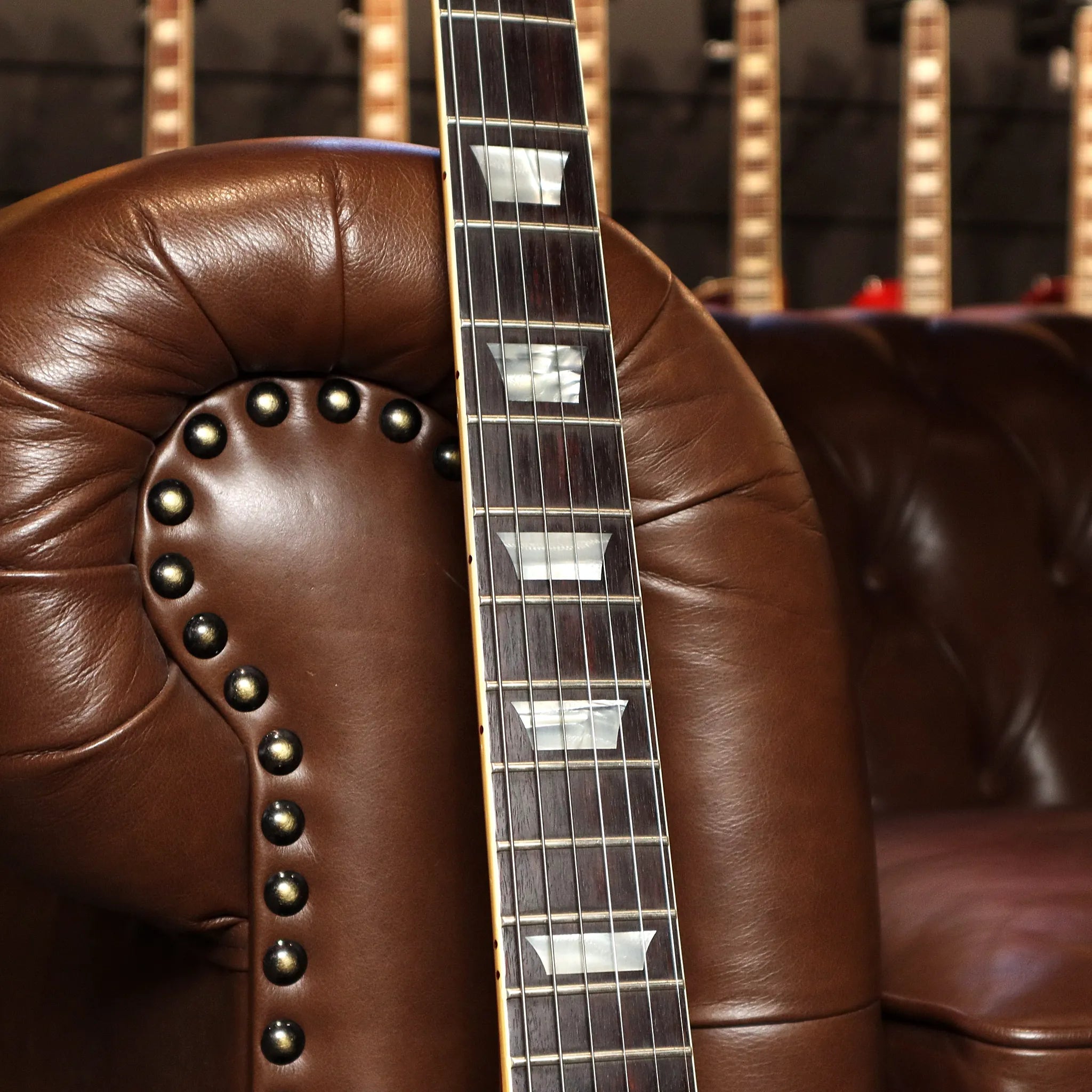 Gibson Custom Shop Murphy Lab 1959 Les Paul Standard Ultra Light Aged (Sunrise Teaburst) Fretboard