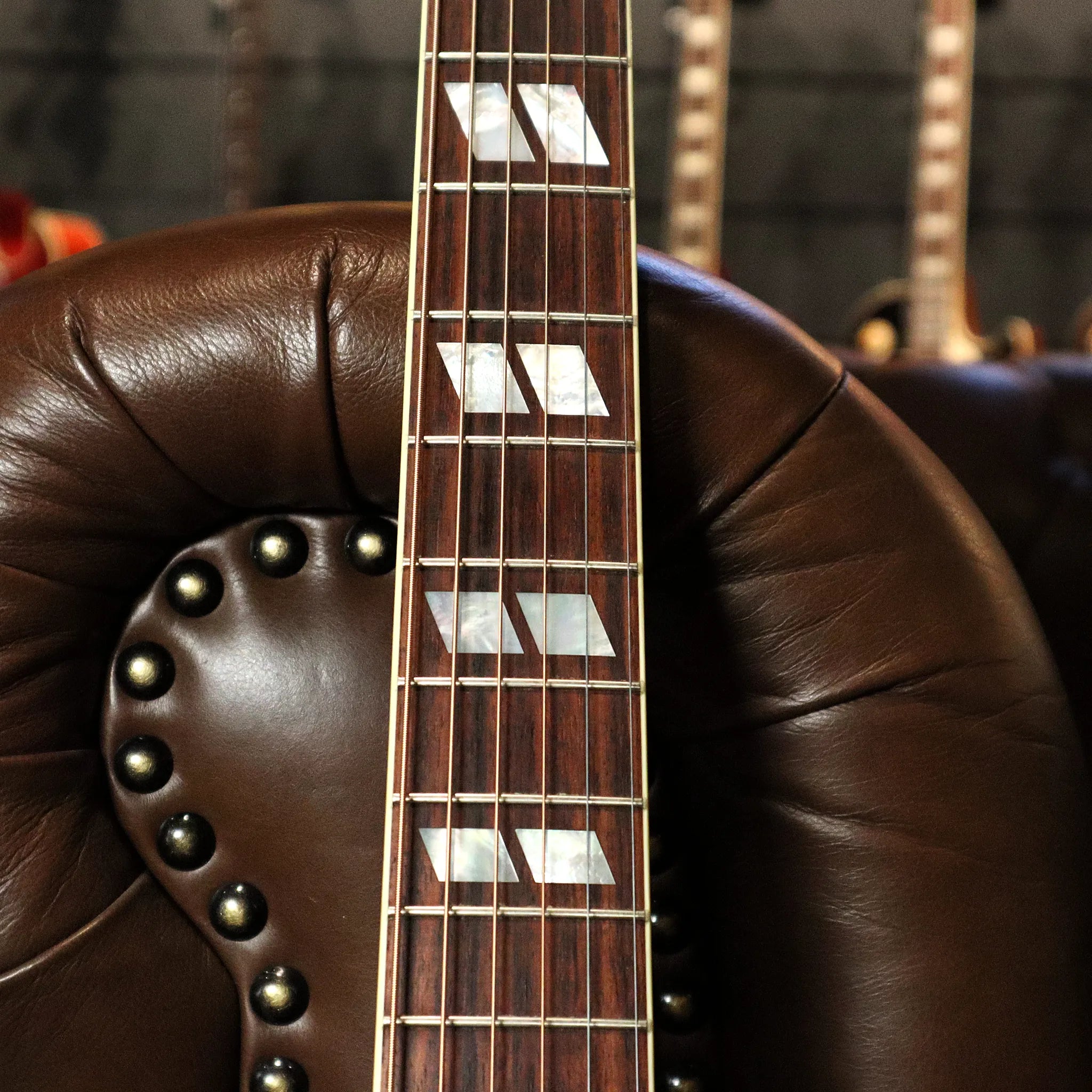 Gibson Custom Shop Murphy Lab 1960 Hummingbird Heavy Aged (Washed Cherry Sunburst) Fretboard