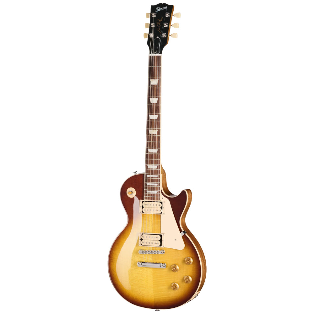 Gibson Les Paul Standard 50s Double Trouble Tobacco Burst Body View ; Gibson Les Paul Standard 50s Double Trouble Tobacco Burst Full View ; Gibson Les Paul Standard 50s Double Trouble Tobacco Burst Back View