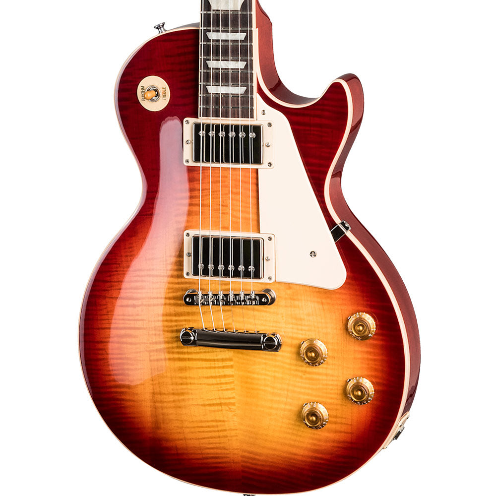 Gibson Les Paul Standard 50s Heritage Cherry Sunburst ; Gibson Original Collection ; Gibson Les Paul Standard 50’s Heritage Cherry Sunburst Electric Guitar Front ; Gibson Les Paul Standard 50’s Heritage Cherry Sunburst Electric Guitar Back