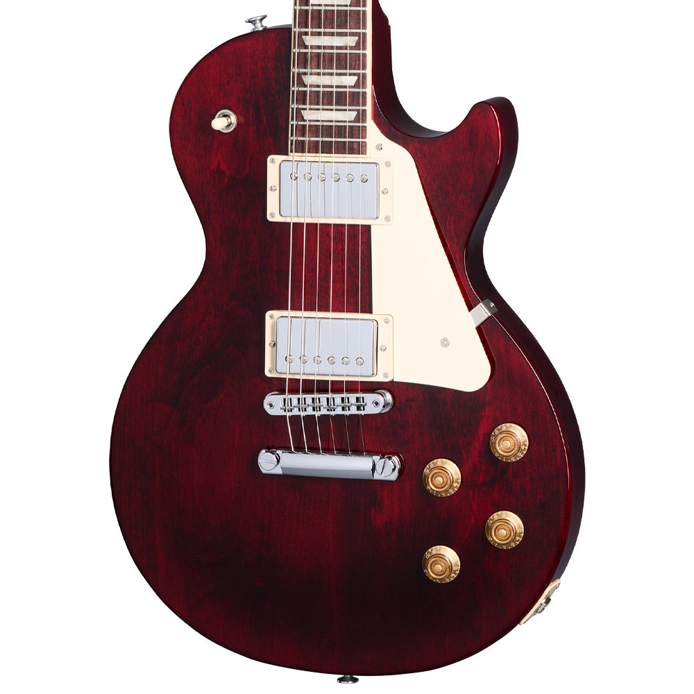Gibson Les Paul Studio Wine Red Body view ; Gibson Les Paul Studio Wine Red full view ; Gibson Les Paul Studio Wine Red back view