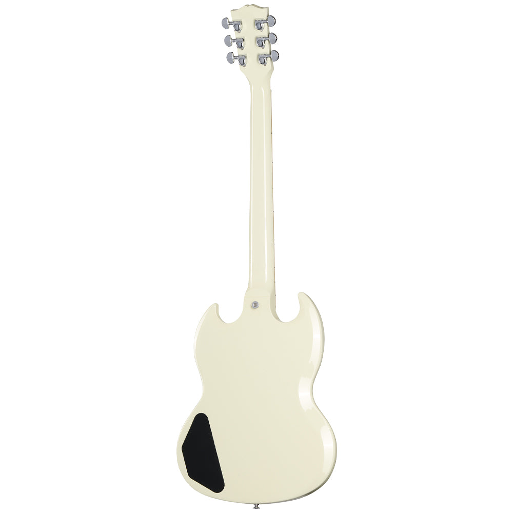 Gibson SG Standard Classic White close view ; Gibson SG Standard Classic White full view ; Gibson SG Standard Classic White back view