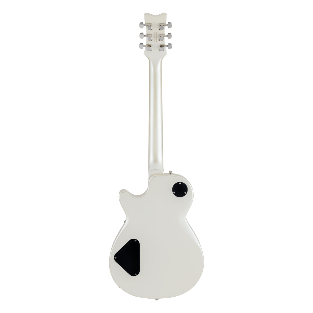 Gretsch Electromatic Premier Jet Vintage Pearl Body View ; Gretsch Electromatic Premier Jet Vintage Pearl Full View ; Gretsch Electromatic Premier Jet Vintage Pearl Back View