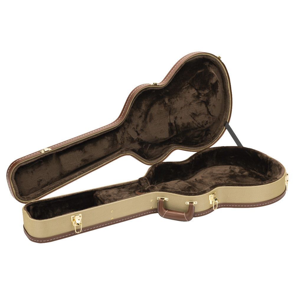 Gretsch G2622T Tweed Case ; Gretsch G2622T Tweed Case Open