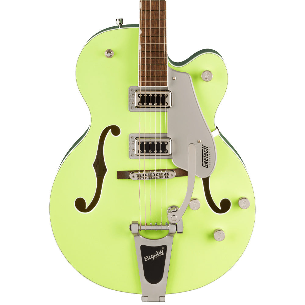 Gretsch G5420T Electromatic 2-Tone Anniversary Green Electric Guitar Front ; Gretsch G5420T Electromatic 2-Tone Anniversary Green Electric Guitar Full