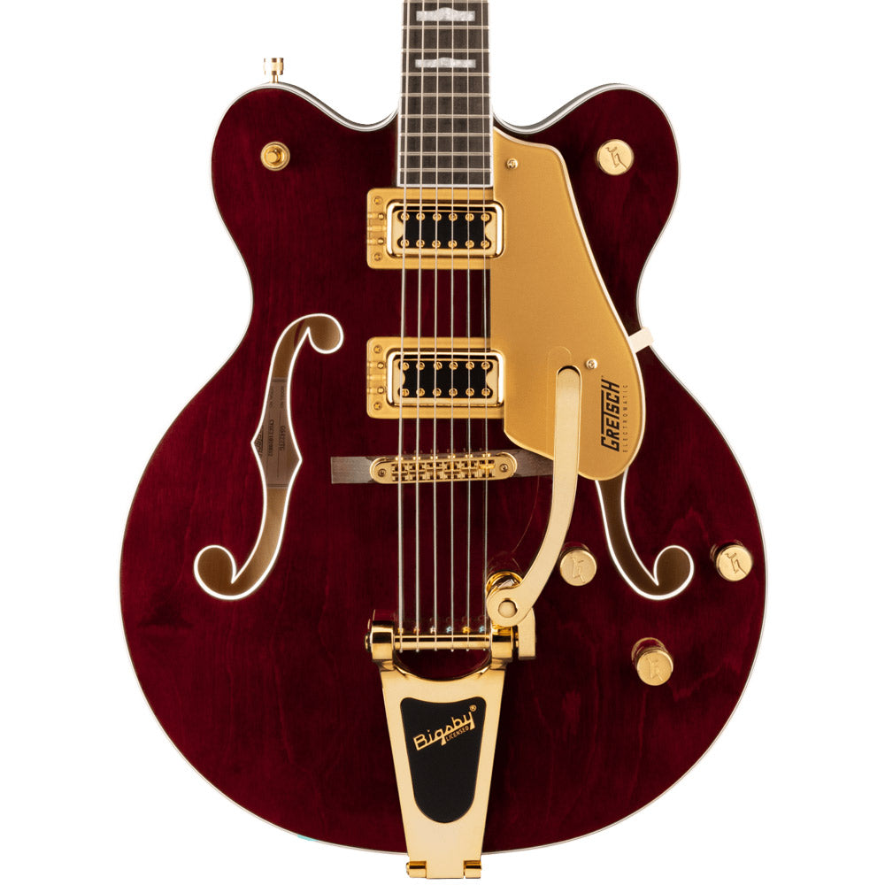 Gretsch G5422TG Electromatic Hollowbody Walnut Stain w/Gold Hardware Electric Guitar Front ; Gretsch G5422TG Electromatic Hollowbody Walnut Stain w/Gold Hardware Electric Guitar Full