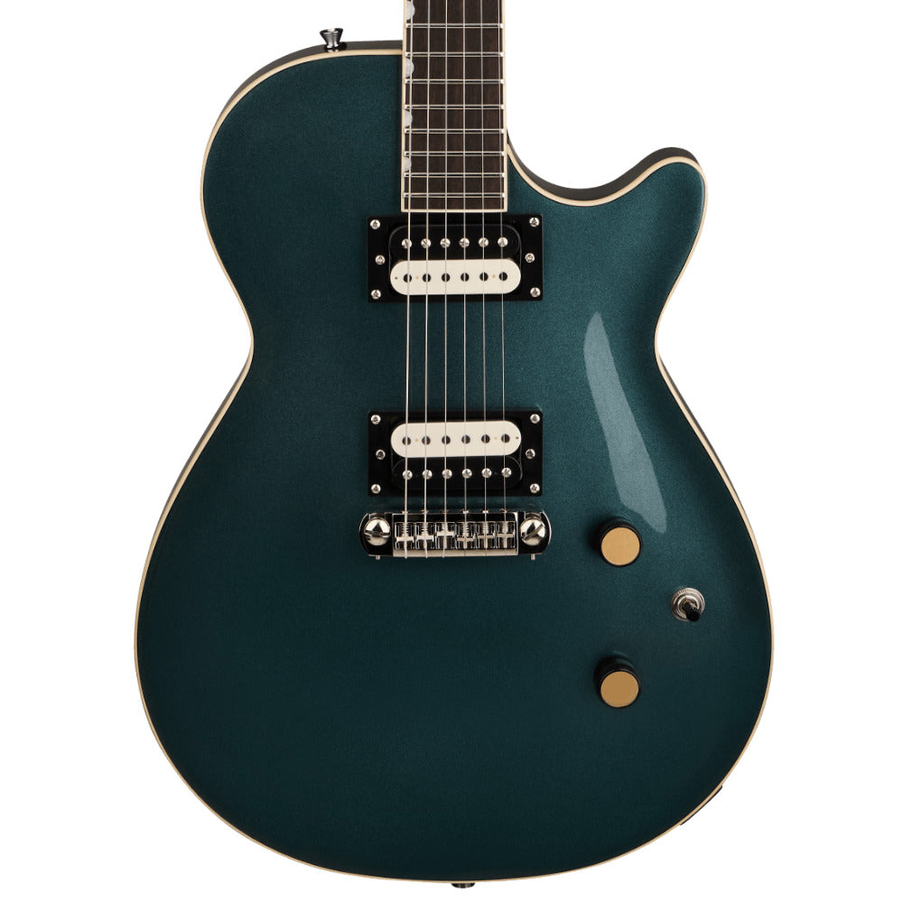 Gretsch Streamliner Jet Gunmetal Body View ; Gretsch Streamliner Jet Gunmetal Full View ; Gretsch Streamliner Jet Gunmetal Back View