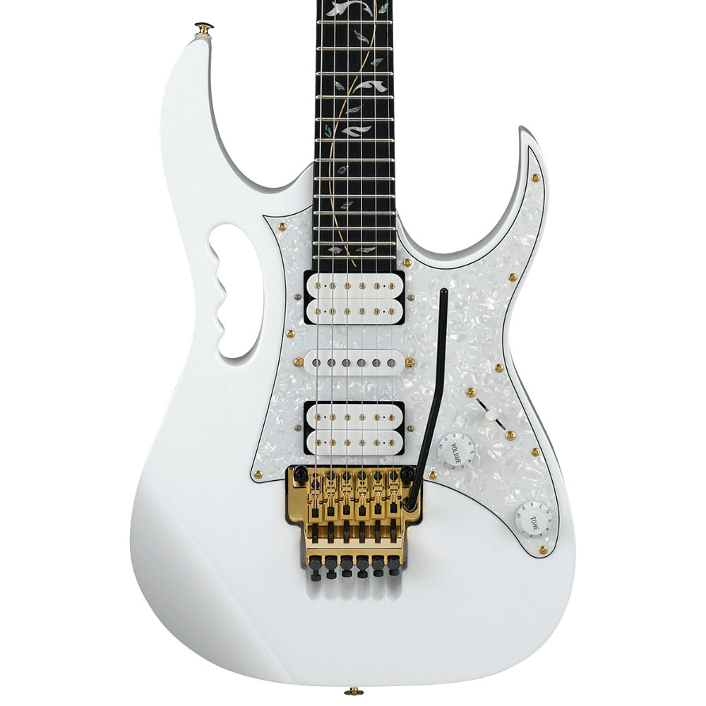 Ibanez JEM7VP WH Body View ; Ibanez JEM7VP WH Full View