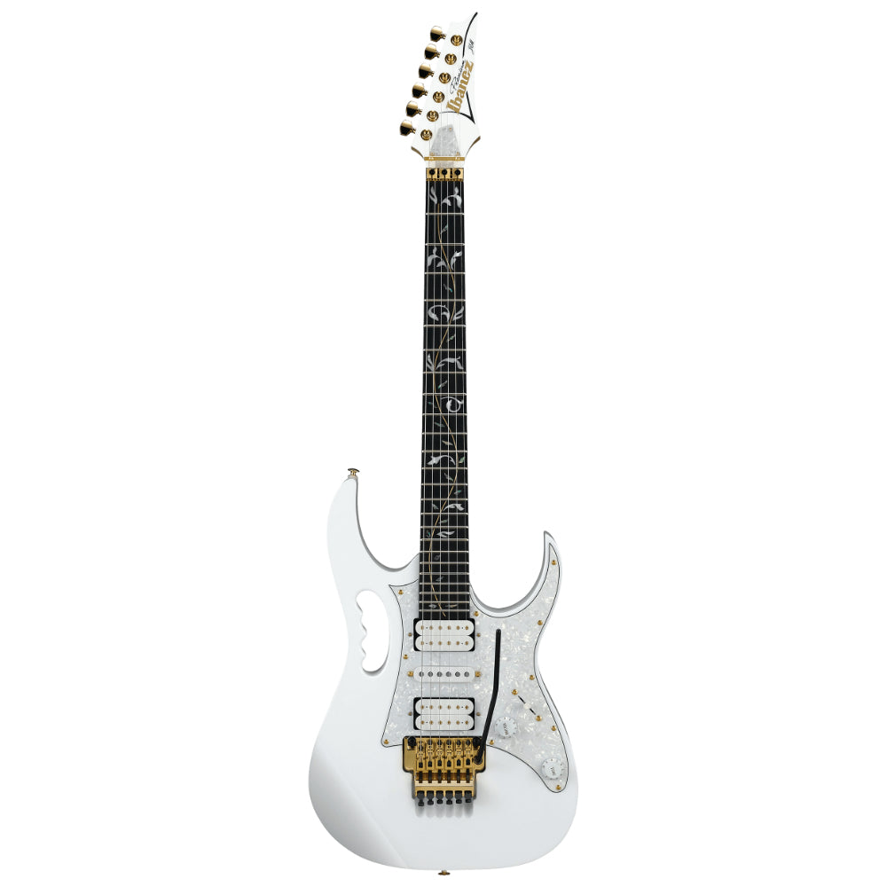 Ibanez JEM7VP WH Body View ; Ibanez JEM7VP WH Full View