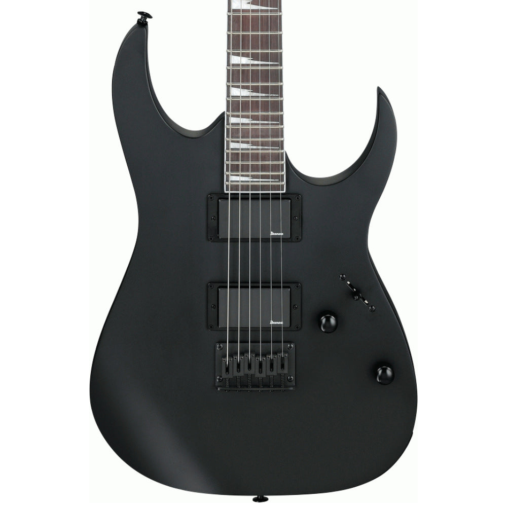 Ibanez RG121DX BKF Body View ; Ibanez RG121DX BKF Full View ; Ibanez RG121DX BKF Back View