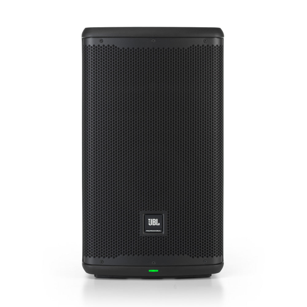 JBL EON710 10" Powered Speaker w/ Bluetooth Front View ; JBL EON710 10" Powered Speaker w/ Bluetooth Angle View ; JBL EON710 10" Powered Speaker w/ Bluetooth Back View