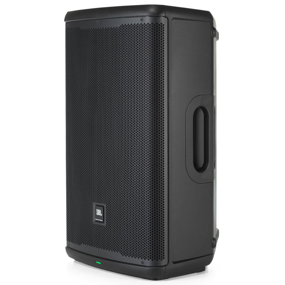 JBL EON715 15" Powered PA Speaker w/Bluetooth Front ; JBL EON715 15" Powered PA Speaker w/Bluetooth Right Angle ; JBL EON715 15" Powered PA Speaker w/Bluetooth Left Angle ; JBL EON715 15" Powered PA Speaker w/Bluetooth Right Side ; JBL EON715 15" Powered PA Speaker w/Bluetooth Left Side ; JBL EON715 15" Powered PA Speaker w/Bluetooth Speaker ; JBL EON715 15" Powered PA Speaker w/Bluetooth Rear ; JBL EON715 15" Powered PA Speaker w/Bluetooth Top Handle