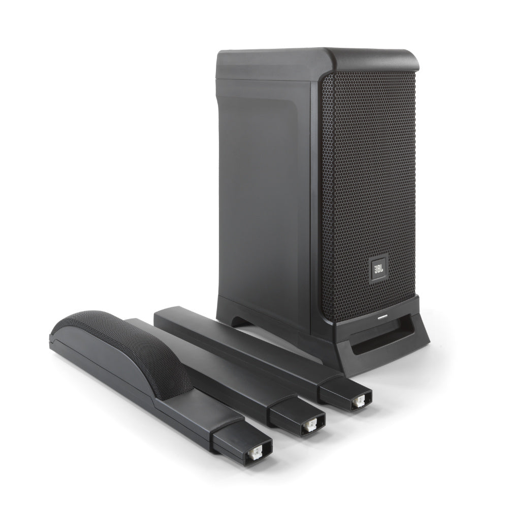 JBL IRXONE All-In-One PA System Full ; JBL IRXONE All-In-One PA System Packed Down ; JBL IRXONE All-In-One PA System Mixer View