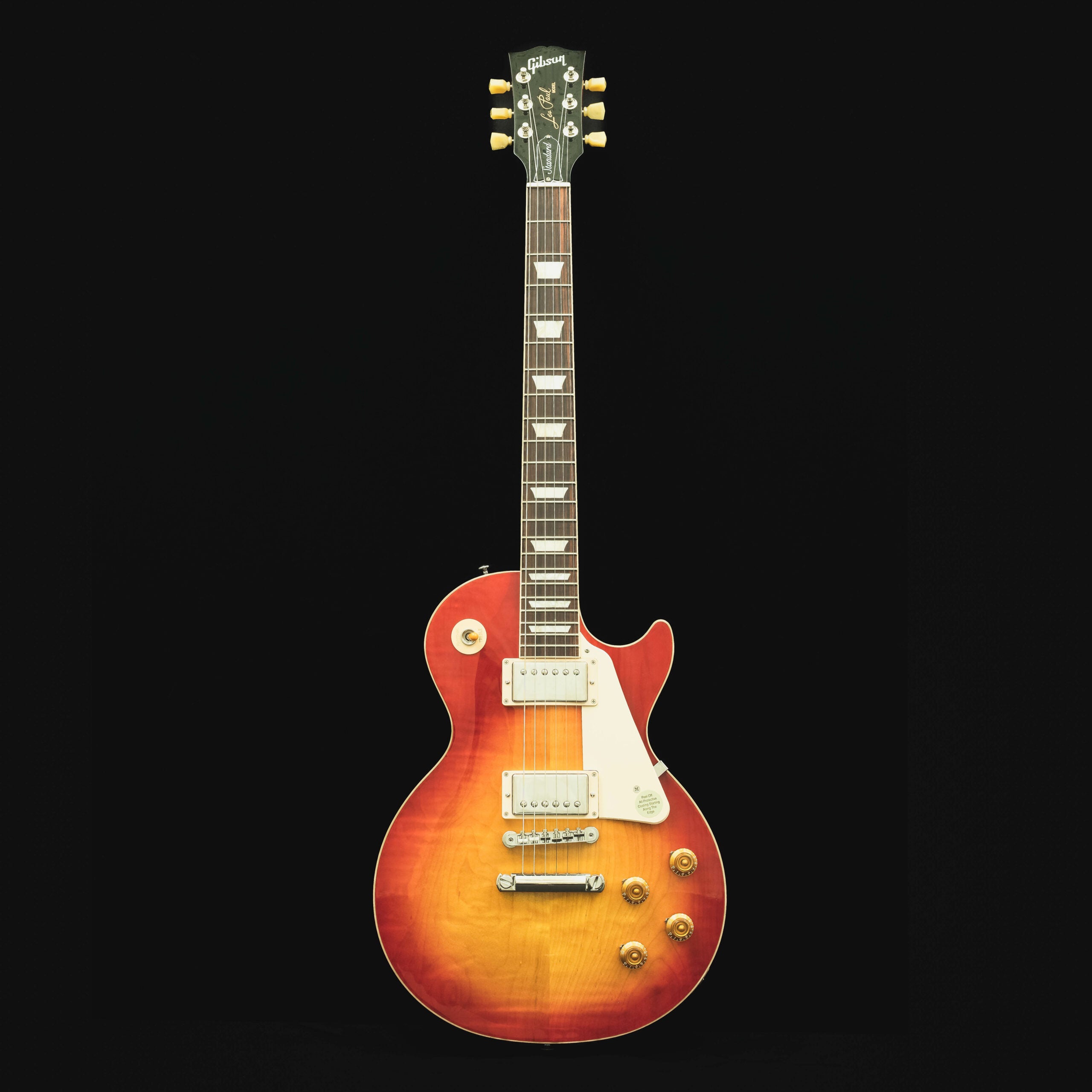 Gibson Les Paul Standard 50s Heritage Cherry Sunburst ; Gibson Original Collection ; Gibson Les Paul Standard 50’s Heritage Cherry Sunburst Electric Guitar Front ; Gibson Les Paul Standard 50’s Heritage Cherry Sunburst Electric Guitar Back