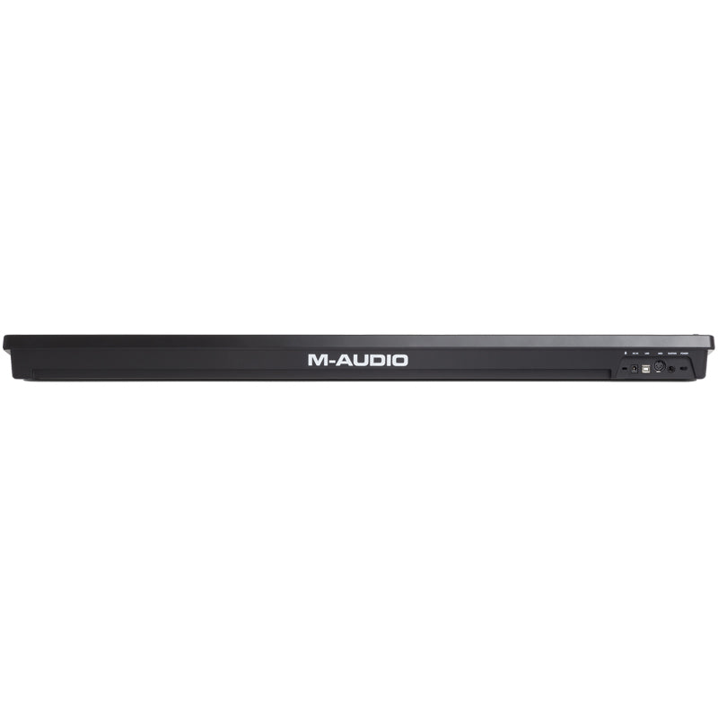 M-Audio Keystation 61 MK3 ; M-Audio Keystation 61 MK3 angle ; M-Audio Keystation 61 MK3 rear