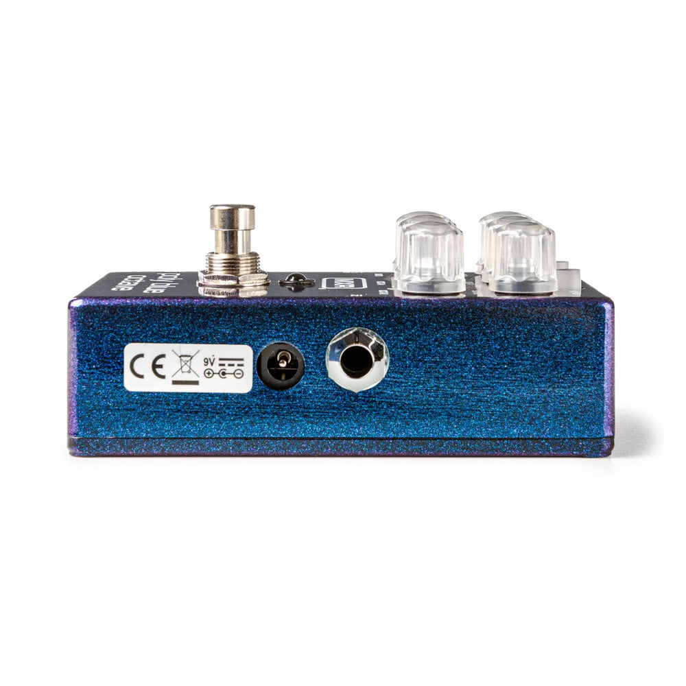 MXR Poly Blue Octave Face ; MXR Poly Blue Octave Left Side ; MXR Poly Blue Octave Right Side
