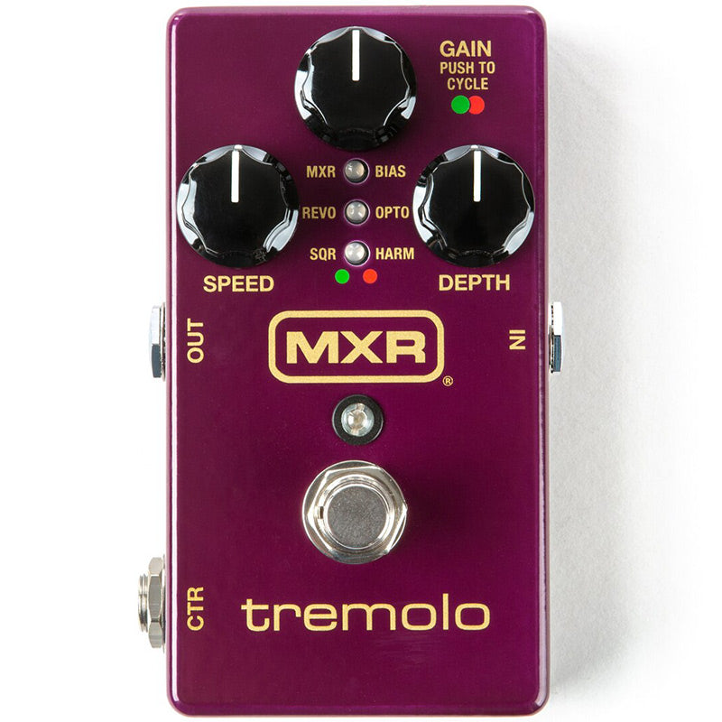 MXR M305 Tremolo Pedal front ; MXR M305 Tremolo Pedal ; MXR M305 Tremolo Pedal right