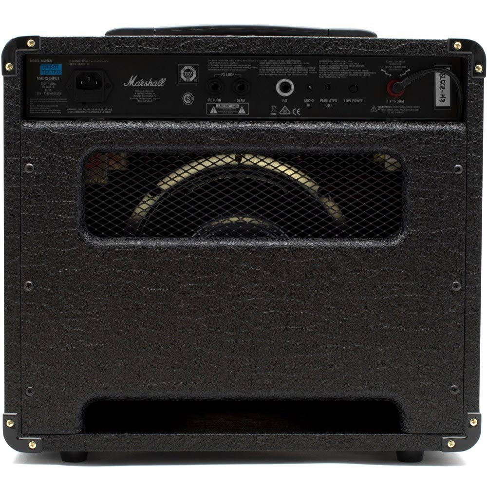 Marshall DSL5C Guitar Amplifier Combo Front ; Marshall DSL5C Guitar Amplifier Combo Angle ; Marshall DSL5C Guitar Amplifier Combo Rear