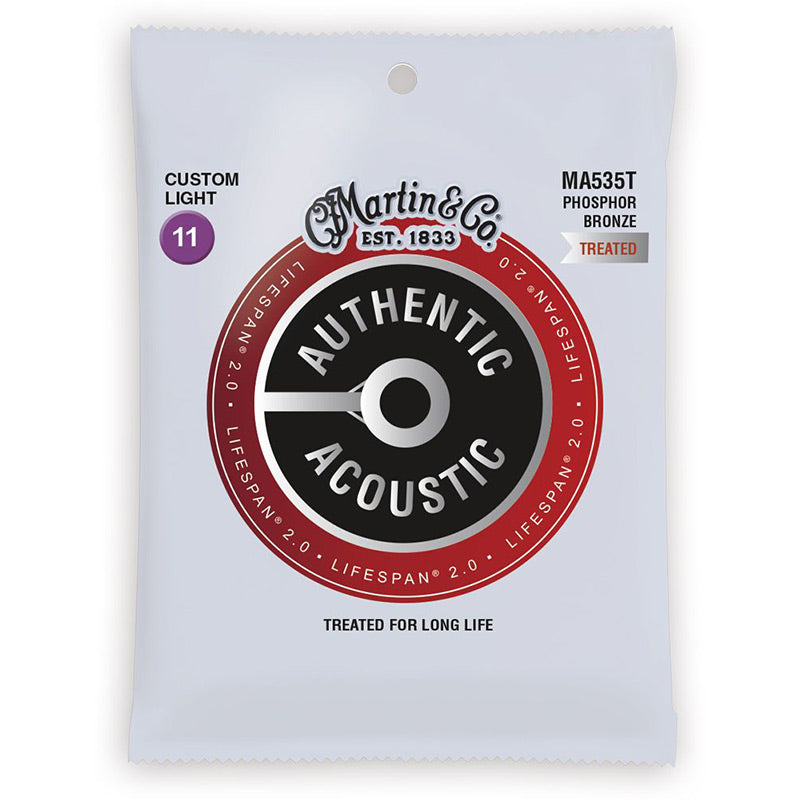 Martin Lifespan 11-52 SP Acoustic Guitar Strings Phosphor Bronze