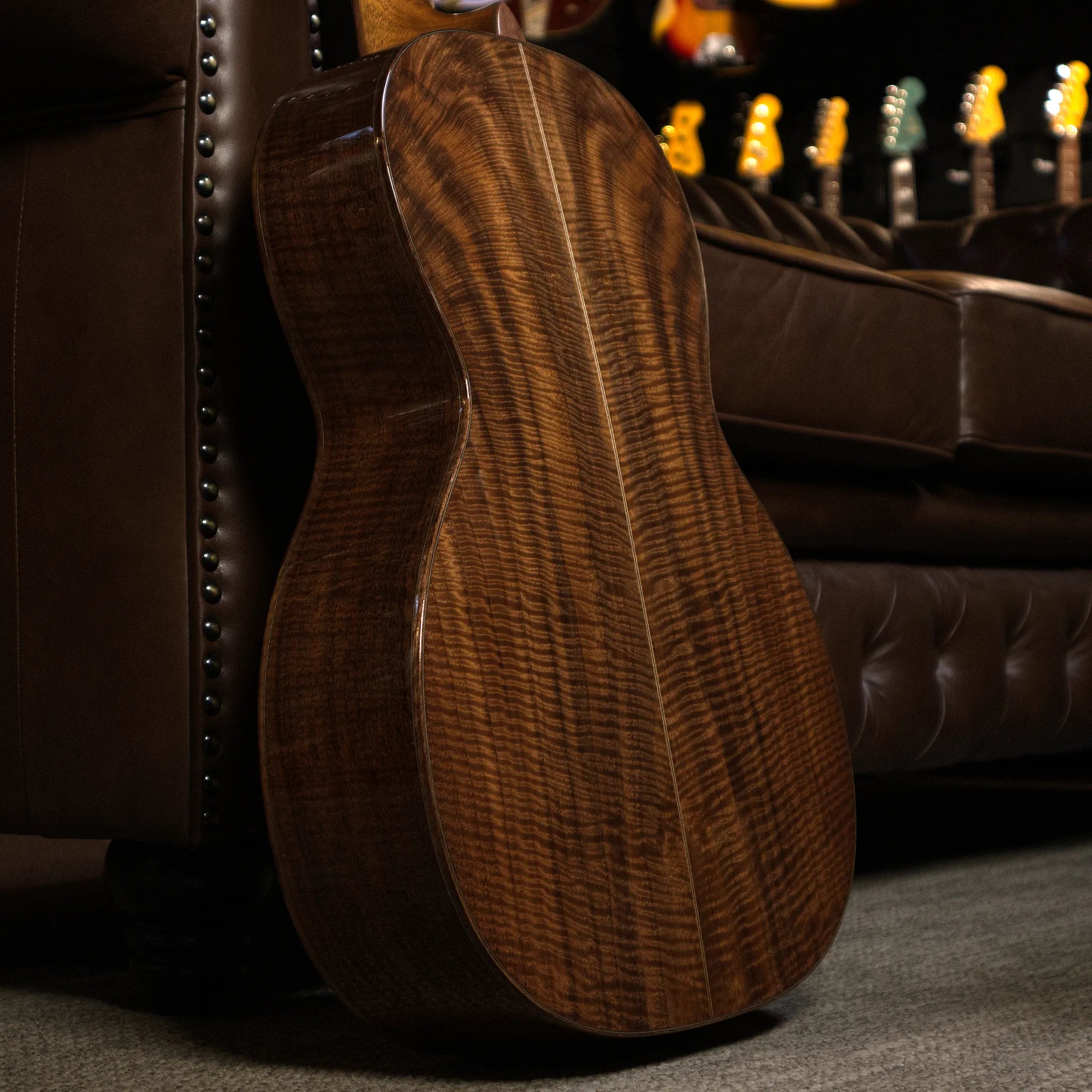 Martin Custom Shop 000-12 Italian Alpine Spruce / Bastogne Walnut Acoustic Guitar