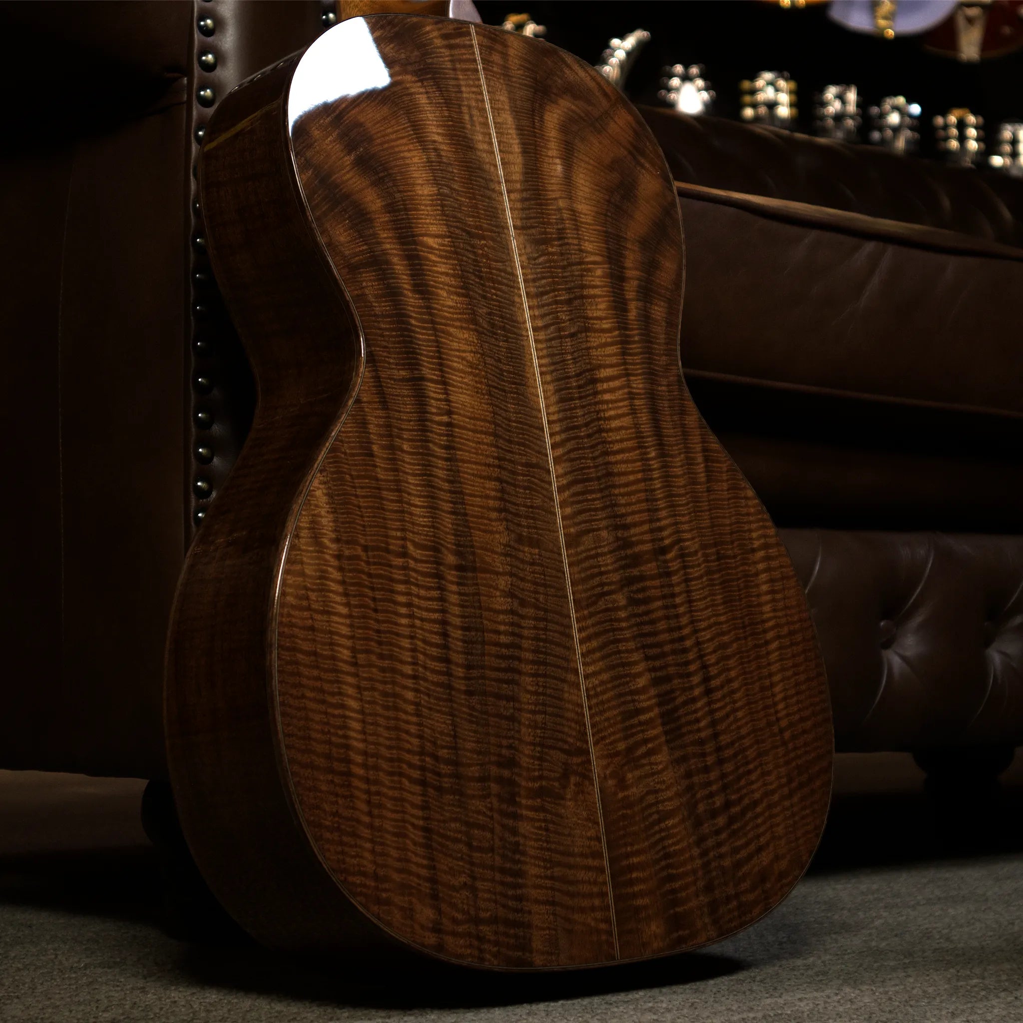 Martin Custom Shop 000-12 Italian Alpine Spruce / Bastogne Walnut Acoustic Guitar