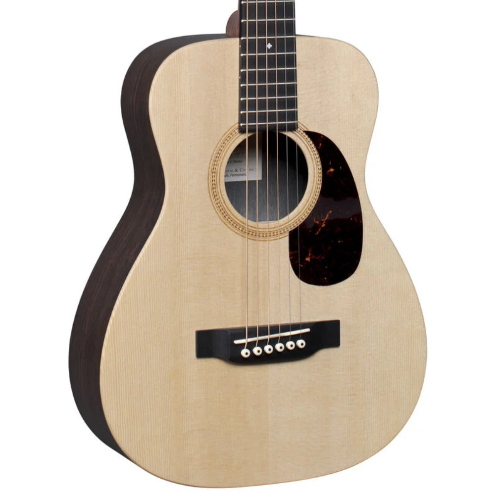 Martin LX1RE Little Martin Rosewood Body View ; Martin LX1RE Little Martin Rosewood Full View ; Martin LX1RE Little Martin Rosewood Back