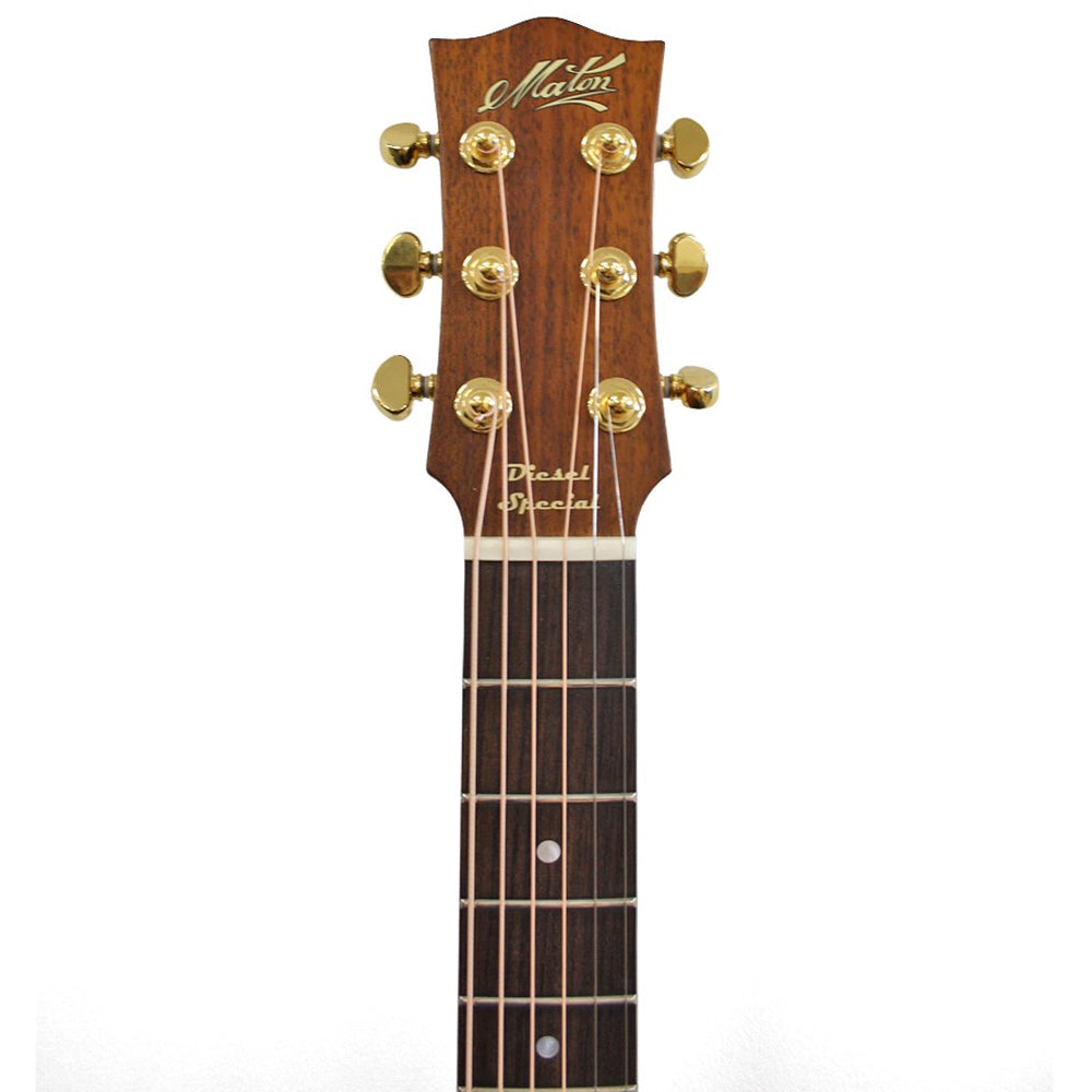 Maton EMD-6 Diesel ; Maton EMD6 Diesel Acoustic/Electric Guitar Full ; Maton EMD6 Diesel Acoustic/Electric Guitar Full Angle ; Maton EMD6 Diesel Acoustic/Electric Guitar Rear Angle ; Maton EMD6 Diesel Acoustic/Electric Guitar Full Rear ; Maton EMD6 Diesel Acoustic/Electric Guitar Headstock