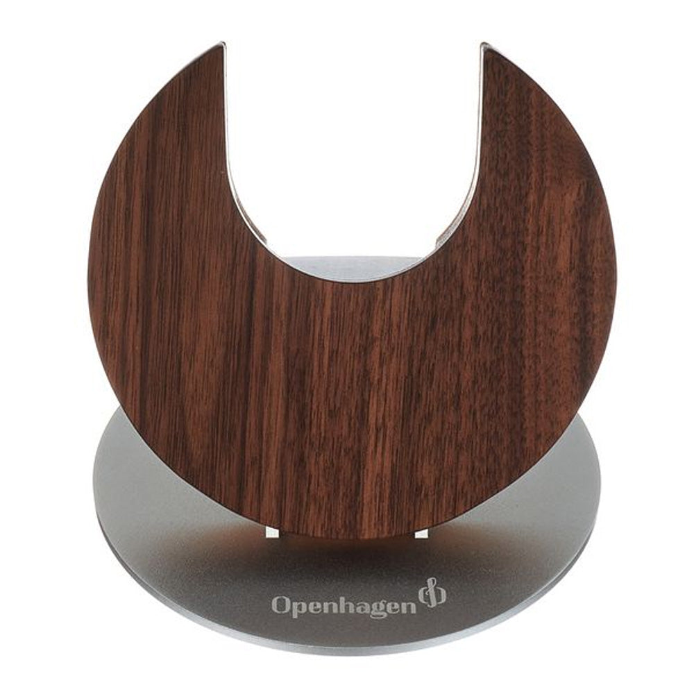 Openhagen Guitar Wall Mount Walnut ; Openhagen Guitar Wall Mount Walnut Angle ; Openhagen Guitar Wall Mount Walnut Mounted ; Openhagen Guitar Wall Mount Walnut