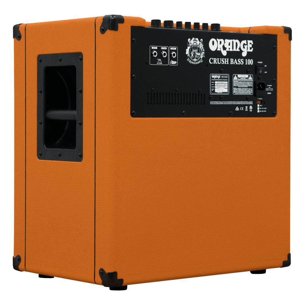 Orange Crush 100 Bass Amp Front ; Orange Crush 100 Bass Amp Angle ; Orange Crush 100 Bass Amp Side ; Orange Crush 100 Bass Amp Angle 2