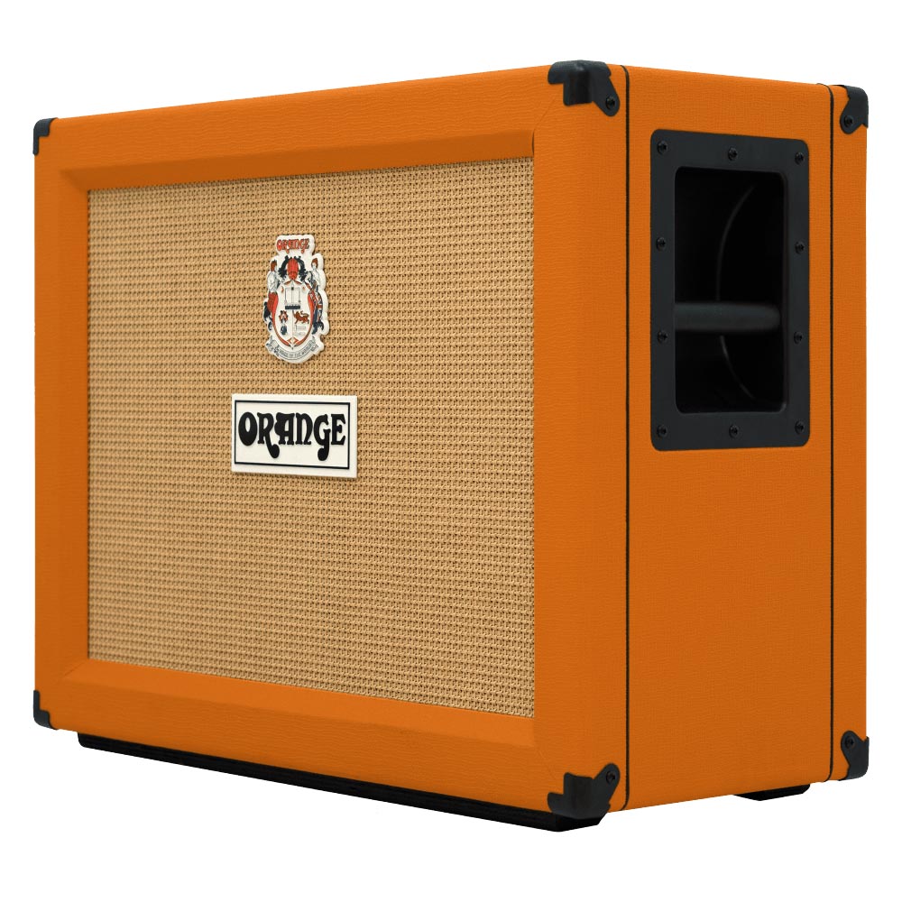 Orange PPC212OB 2x12" Open Back Guitar Cab Front ; Orange PPC212OB 2x12" Open Back Guitar Cab Angle ; Orange PPC212OB 2x12" Open Back Guitar Cab Side ; Orange PPC212OB 2x12" Open Back Guitar Cab Rear