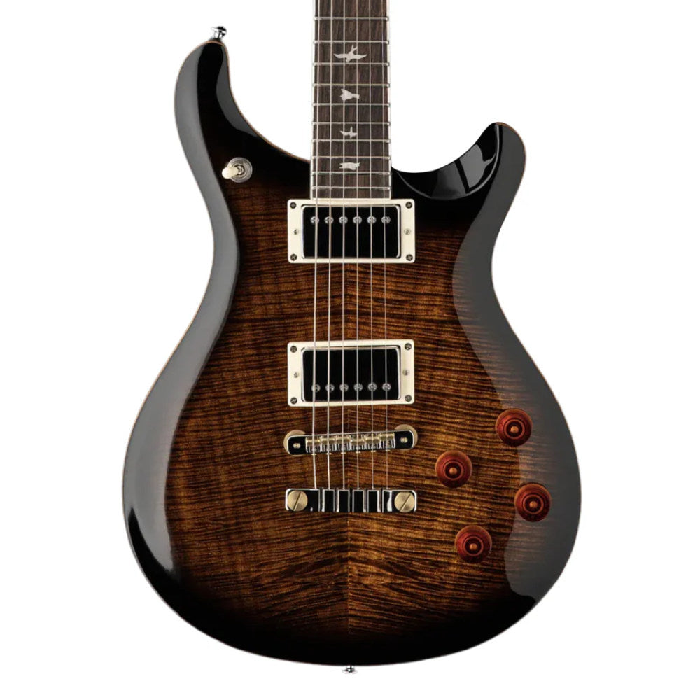 PRS SE McCarty 594 Black Gold Burst Body View ; PRS SE McCarty 594 Black Gold Burst Full View ; PRS SE McCarty 594 Black Gold Burst Back View