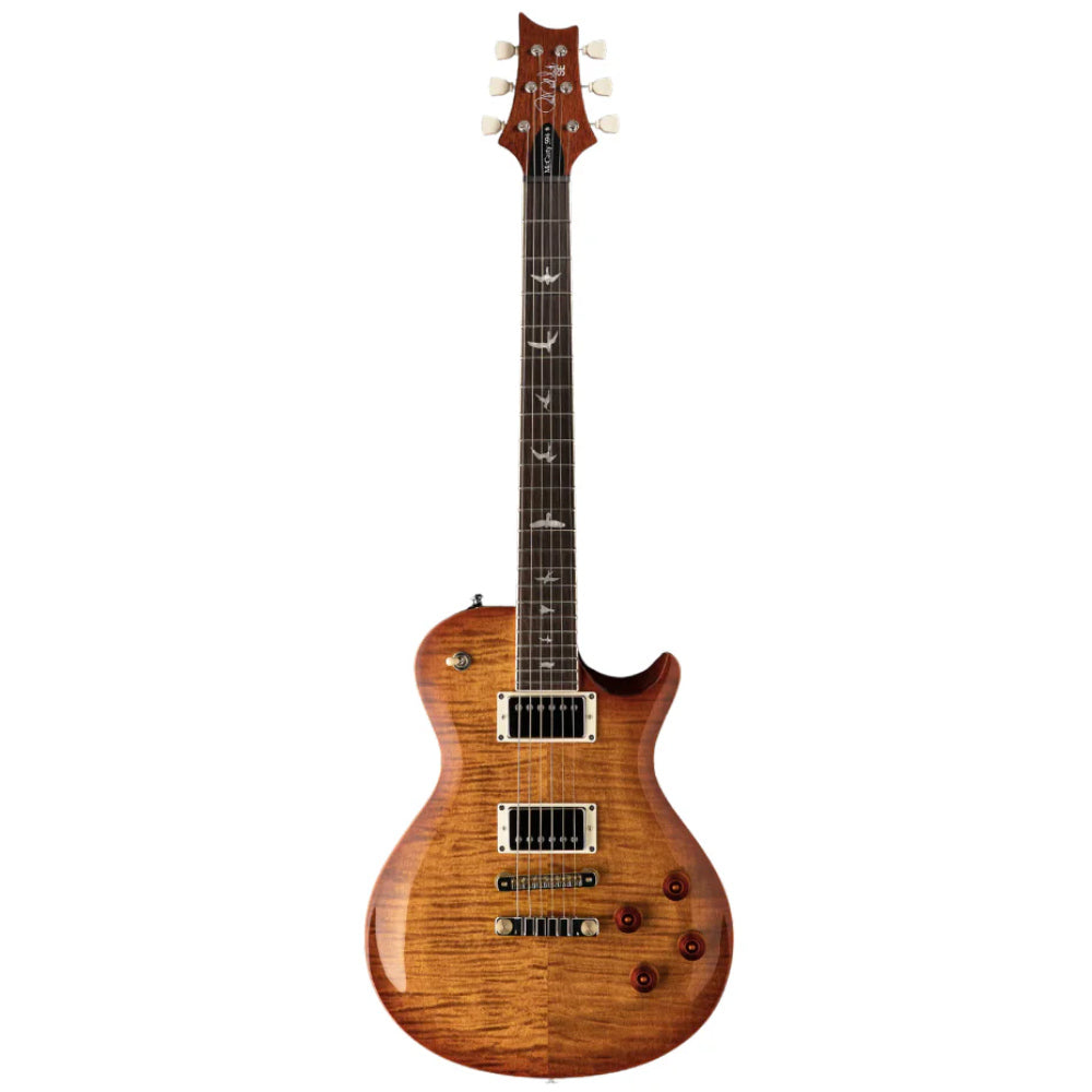 PRS SE McCarty 594 Singlecut Vintage Sunburst Body View ; PRS SE McCarty 594 Singlecut Vintage Sunburst Full View ; PRS SE McCarty 594 Singlecut Vintage Sunburst Back View