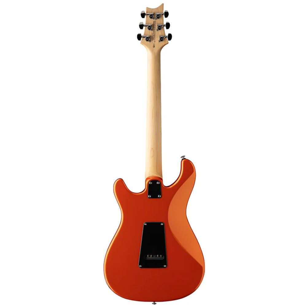 PRS SE NF3 Metallic Orange Body View ; PRS SE NF3 Metallic Orange Full View ; PRS SE NF3 Metallic Orange Back View