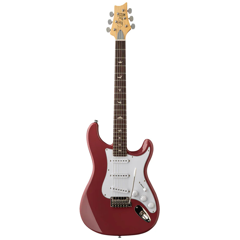 PRS SE Silver Sky Derby Red Body View ; PRS SE Silver Sky Derby Red Full View ; PRS SE Silver Sky Derby Red Back View