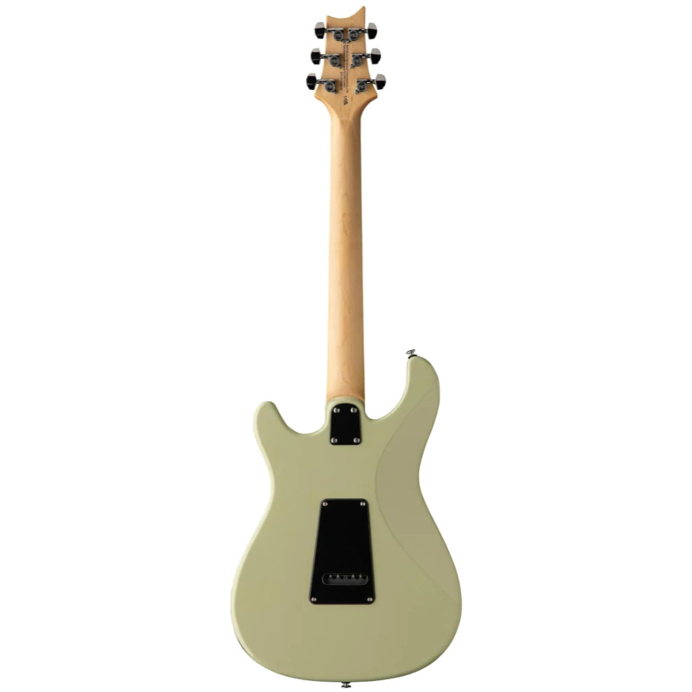 PRS SE Studio Standard Sage Green Body View ; PRS SE Studio Standard Sage Green Full View ; PRS SE Studio Standard Sage Green Back View