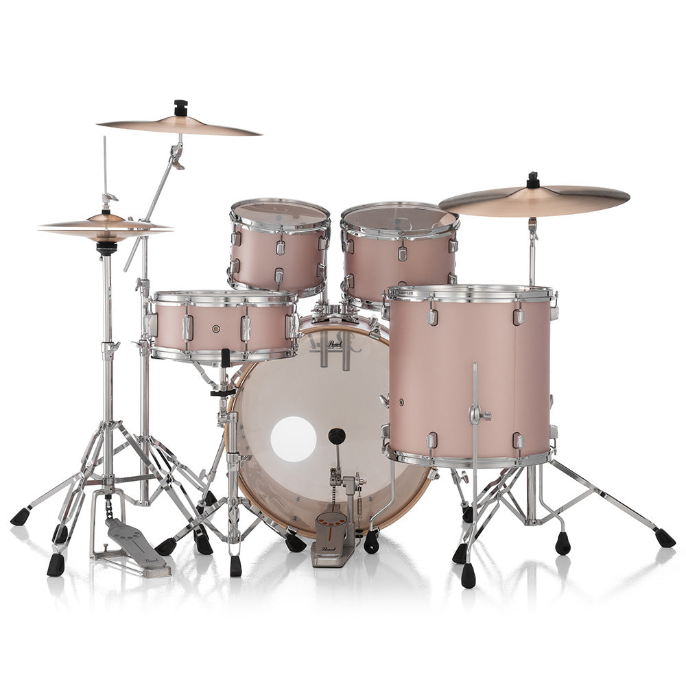 Pearl Decade Maple Rose Mirage ; Pearl Decade Maple 22" Fusion Plus w/Hardware and Zildjian I Series Cymbals (Rose Mirage) ; Zildjian I Series Standard ; Pearl Decade Maple 22" Fusion Plus w/Hardware and Zildjian I Series Cymbals (Rose Mirage)