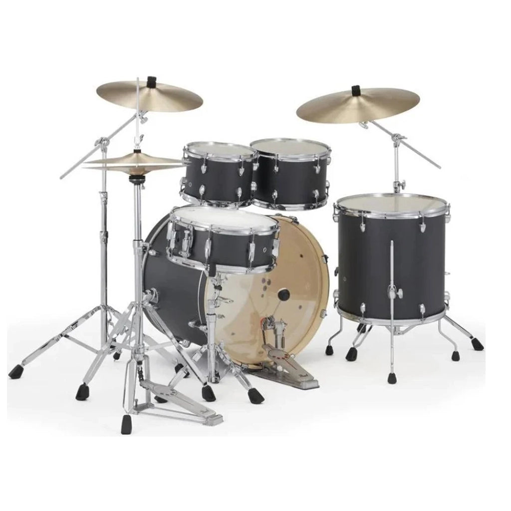 Pearl Export EXX 22" Fusion Plus Drum Kit w/Hardware and Pearl Cymbals (Graphite Slate)