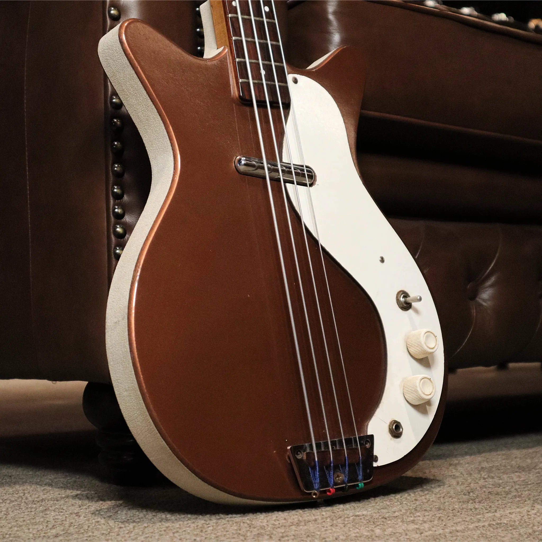 1964 Danelectro DC-1 Shorthorn Bass Bronze OHSC